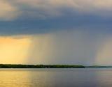 Rain Across Sturgeon Lake