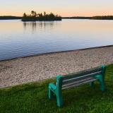 Longbow Lake Bench