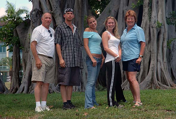 Eric & Mona Grupp Family in Florida - Photo Contributed