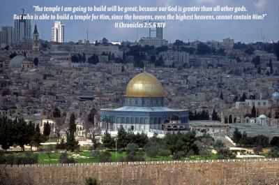 Temple Site - Dome of the Rock - Mount Moriah