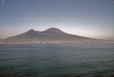 Mt. Vesuvius Near Naples, Italy