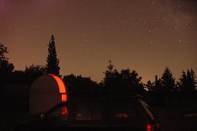 Watching the night sky