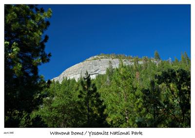 Wawona Dome of Yosemite NP