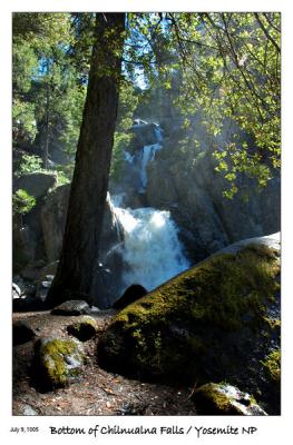 Bottom of Chilnualna Falls