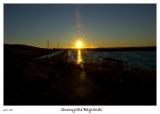 Goodnight to the first day of summer from the Sunnyvale baylands