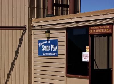 Top of Sandia Tram