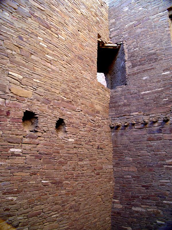 Chaco Canyon corner window