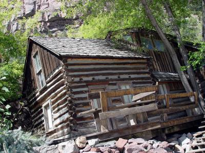 Ouray, Colorado    Cabin in town