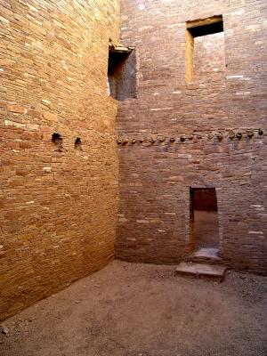 Chacoan room, Pueblo Bonito, Chaco Canyon, New Mexico