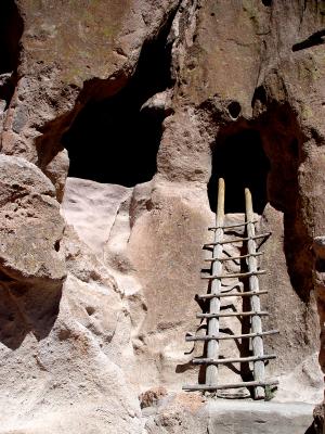 Stairs and caves
Bandelier National Monument
 New Mexico