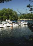 Summer Boating Party on Lake George NY