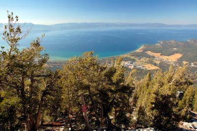 View of Lake Tahoe from the Top