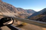 Driving into the Eastern Sierras