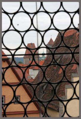 roof tops in rothenburg