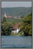 along the rhein near schaffhausen