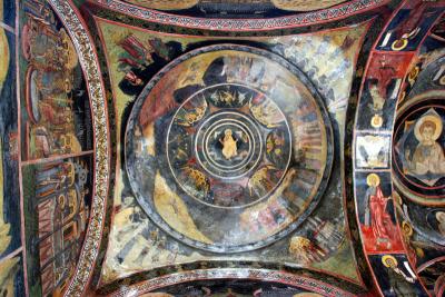 orthodox frescoe vault