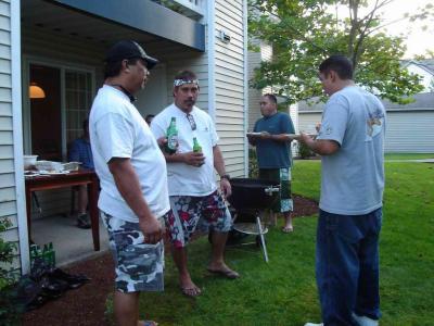 AMSEC party before everyone goes home