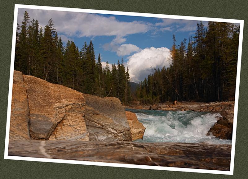 Thompson Falls on the Blaeberry River