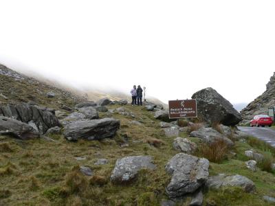Upp i bergen i Kerry
