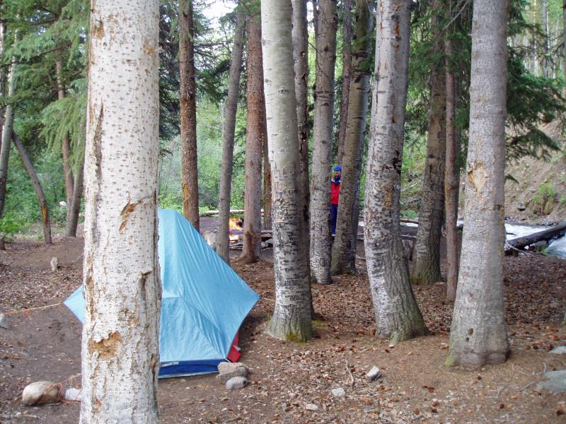 Tent site