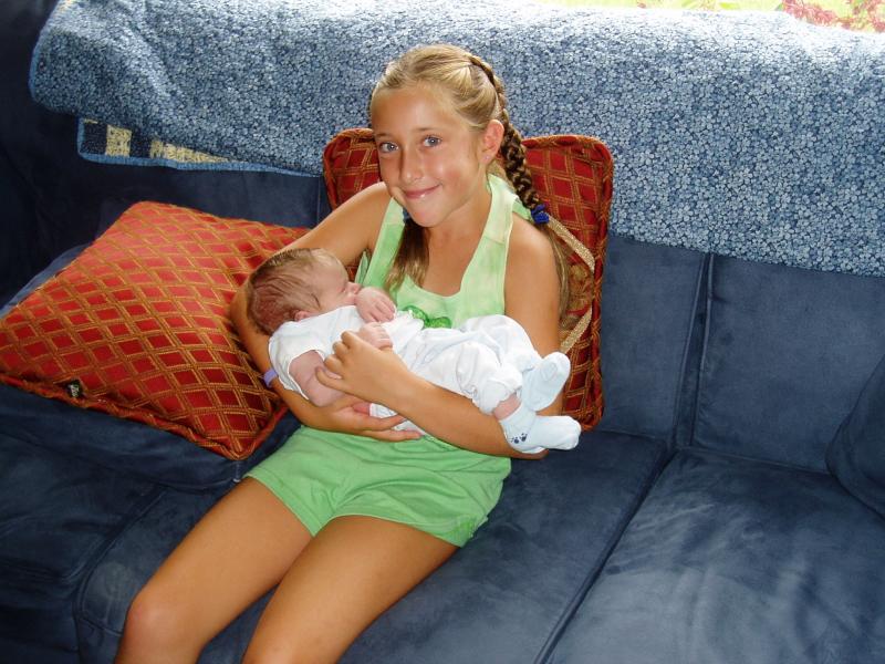 Lauren with C. J.