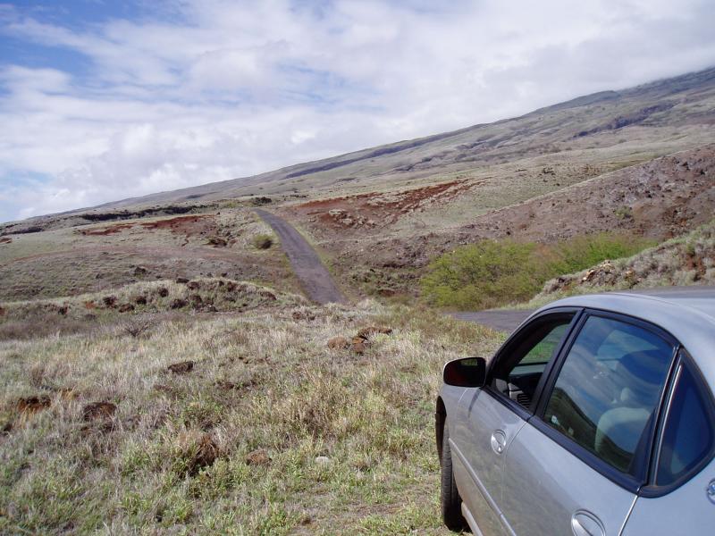 Desolate road.