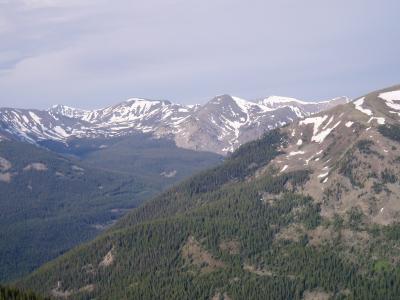 Scenery on the climb