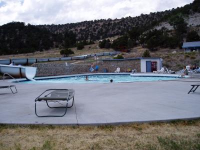 Princeton hot spring.  Upper pool