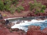 Hana;  Red Sand Beach
