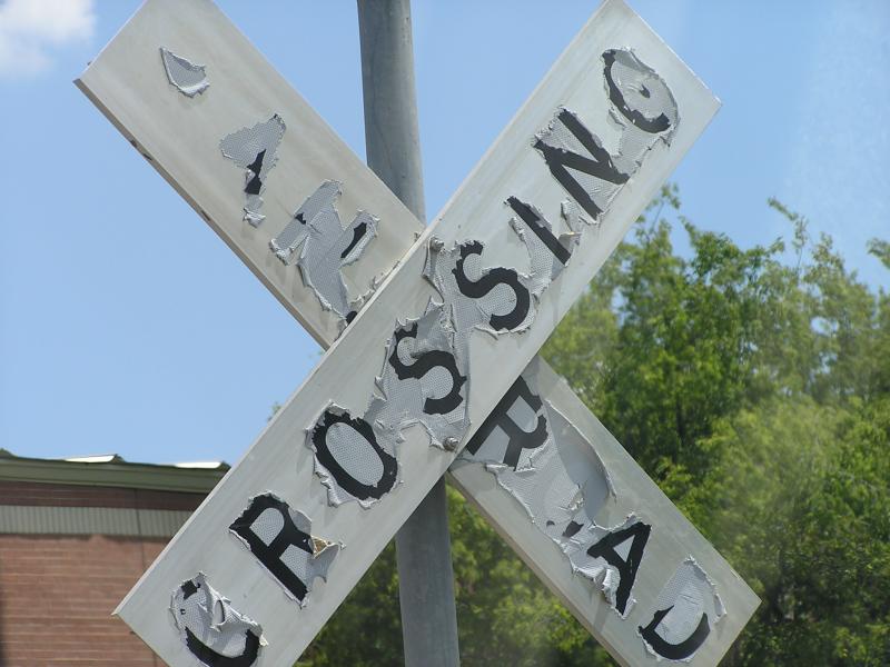 Railroad Crossing sign.JPG