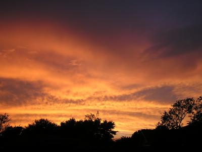 Orange sky sunset1