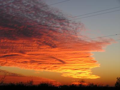 Orange sky sunset3