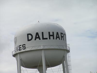 Dalhart Tx water tower.JPG