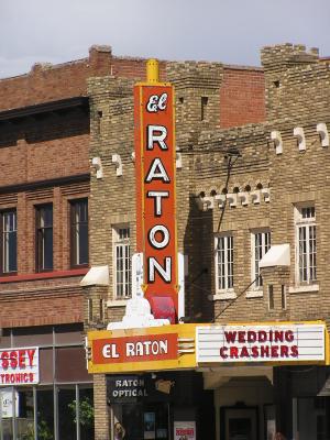 El Raton theatre sign in Raton New Mexico p2.JPG