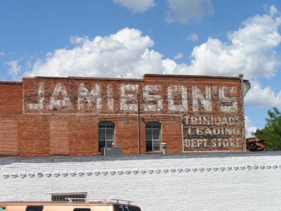 Jamiesons sign in Trinidad CO.JPG