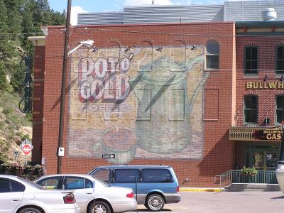 Pot O Gold coffee sign - Blackhawk Co.JPG