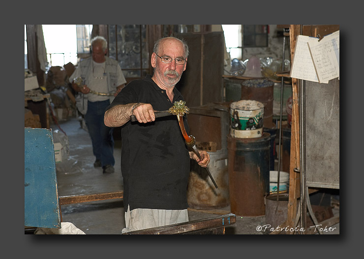 Murano Glass in the making