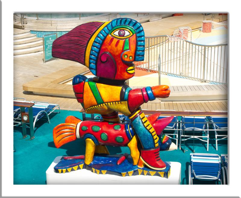 Pool Deck Art
