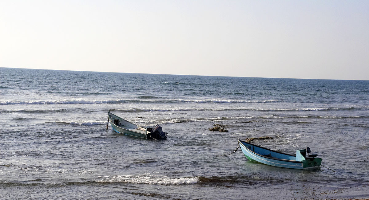 Boats, Haifa Beach (1339ae)