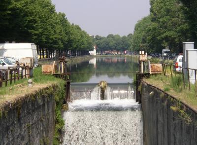 Pavia canal lock designed by Leonardo