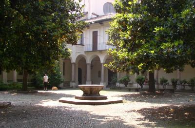 Pavia University courtyard