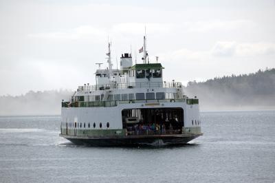 The ferry to Whidby Island.