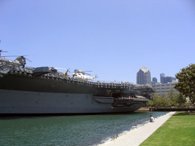 Retired Navy ship
