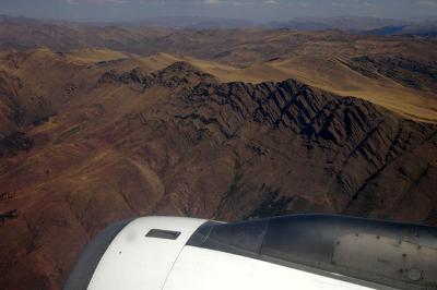 Over Andes mountains
