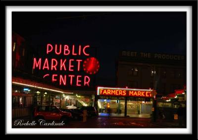Pike Place Market at Night
