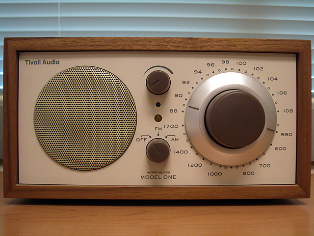 Henry Kloss Model One Table Radio