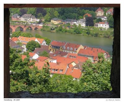 Widok z Heidelberger Schloss
