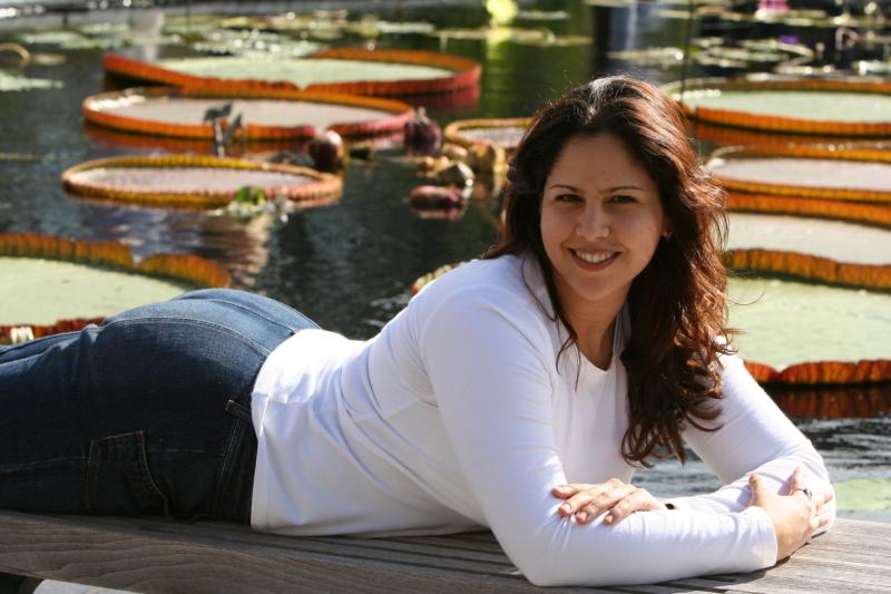 lily pond view