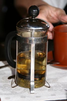 Hot Tea Brewing