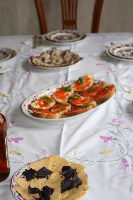 Caviar on the Table